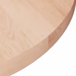 vidaXL Solid Wood Oak Round Table Top Untreated Table Top Multi Colours/Sizes - natural, 30 x 2.5 cm - Additional view 2