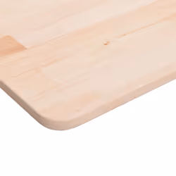 vidaXL Bathroom Countertop Treated Desktop Replacement Top Tabletop Solid Wood - natural, 60 x 40 x 1.5 cm - Additional view 2