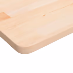 ) vidaXL Solid Wood Oak Square Table Top Desktop Multi Colours Brown Multi Sizes - Brown, 60 x 60 x 2.5 cm (L x W x T - Additional view 5