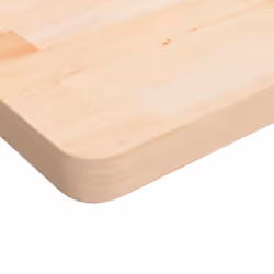 ) vidaXL Solid Wood Oak Square Table Top Desktop Multi Colours Brown Multi Sizes - Brown, 60 x 60 x 4 cm (L x W x T - Additional view 5