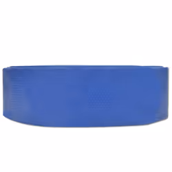 vidaXL Flat Hose PVC Water Delivery Farm Discharge Pipe Tubing Multi Sizes - 38 mm/25 m