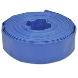 vidaXL Flat Hose PVC Water Delivery Farm Discharge Pipe Tubing Multi Sizes - 76 mm/100 m