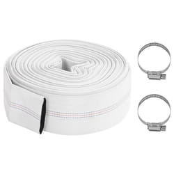 vidaXL Fire Hose PVC Irrigation Pump Water Hose Lay Flat Pipe Multi Sizes - 76 mm/20 m