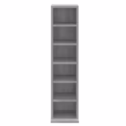 vidaXL CD Cabinet Storage Oraniser Shelf Cabinet Display Shelf Engineered Wood - grey sonoma - Additional view 5