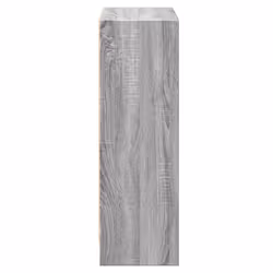 vidaXL Bookshelf Standing Shelf Storage Rack Book Cabinet Engineered Wood - grey sonoma, 60 x 24 x 74.5 cm - Additional view 4