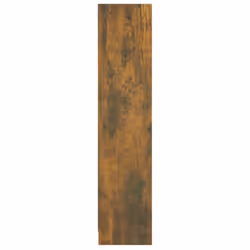 vidaXL Bookshelf Standing Shelf Storage Rack Book Cabinet Engineered Wood - smoked oak, 60 x 24 x 109 cm - Additional view 6