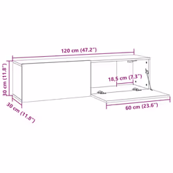VidaXL 815099 TV cabinet/entertainment centre - Additional view 8