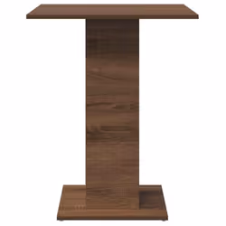 vidaXL Bistro Table Bar Pub Table Patio Outdoor Dining Table Engineered Wood - brown oak - Additional view 4