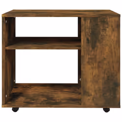 vidaXL Side Table Hallway End Sofa Table Coffee Couch Table Engineered Wood - smoked oak - Additional view 4