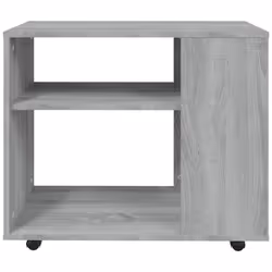 vidaXL Side Table Grey Sonoma Engineered Wood Coffee Tea Sofa End Lamp Table - Additional view 5