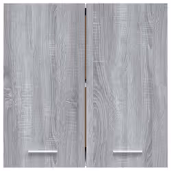 vidaXL Kitchen Cabinet Home Storage Shelf Organiser Cupboard Engineered Wood - grey sonoma - Additional view 5