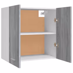 vidaXL Kitchen Cabinet Home Storage Shelf Organiser Cupboard Engineered Wood - grey sonoma - Additional view 6