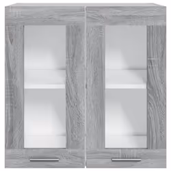 vidaXL Kitchen Cabinet Home Storage Shelf Organiser Cupboard Engineered Wood - grey sonoma