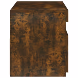 vidaXL TV Cabinet with LED Lights Sideboard TV Stand TV Unit Hifi Cabinet - smoked oak, 75 x 35 x 40 cm - Additional view 9