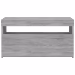 vidaXL TV Cabinet with LED Lights Sideboard TV Stand TV Unit Hifi Cabinet - grey sonoma, 75 x 35 x 40 cm - Additional view 7