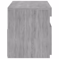 vidaXL TV Cabinet with LED Lights Sideboard TV Stand TV Unit Hifi Cabinet - grey sonoma, 75 x 35 x 40 cm - Additional view 9