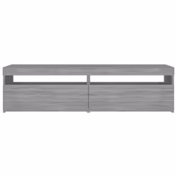 vidaXL TV Cabinet with LED Lights Sideboard TV Stand TV Unit Hifi Cabinet - grey sonoma, 75 x 35 x 40 cm - Additional view 7