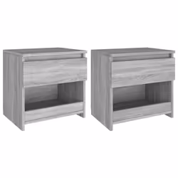 VidaXL 815132, Oak, Wood, 400 mm, 300 mm, 390 mm, 2 pc(s)