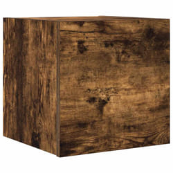 vidaXL Wall Mounted TV Cabinet Hanging TV Stand TV Unit Entertainment Centre - smoked oak, 1