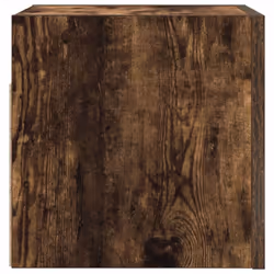 vidaXL Wall Mounted TV Cabinet Hanging TV Stand TV Unit Entertainment Centre - smoked oak, 4