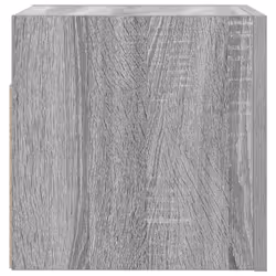 vidaXL Wall Mounted TV Cabinet Hanging TV Stand TV Unit Entertainment Centre - grey sonoma, 1 - Additional view 4