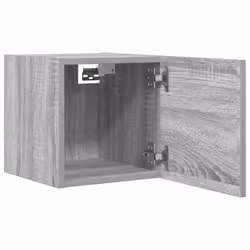 vidaXL Wall Mounted TV Cabinet Hanging TV Stand TV Unit Entertainment Centre - grey sonoma, 1 - Additional view 7