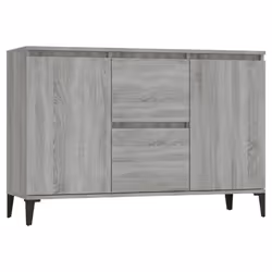 vidaXL Coffee Table Couch Table Hall End Center Accent Table Engineered Wood - grey sonoma - Additional view 3