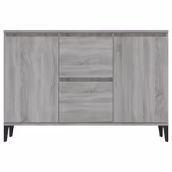 vidaXL Coffee Table Couch Table Hall End Center Accent Table Engineered Wood - grey sonoma - Additional view 4