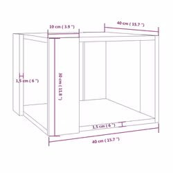 VidaXL 815168 coffee/side/end table - Additional view 7