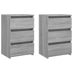 VidaXL 815174 nightstand/bedside table Oak