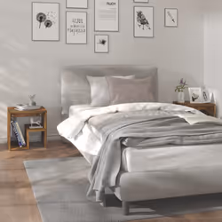 VidaXL 815178 nightstand/bedside table Oak - Additional view 6