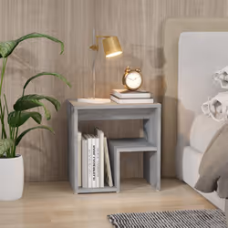 VidaXL 815179 nightstand/bedside table Oak - Additional view 5