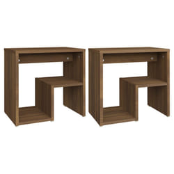 VidaXL 815182 nightstand/bedside table Oak