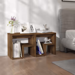 VidaXL 815182 nightstand/bedside table Oak
