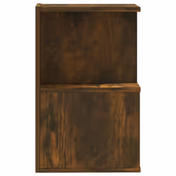 vidaXL 1/2x Bedside Cabinet Chipboard Home Telephone Stand Set Multi Colours - smoked oak, 2 - Additional view 7