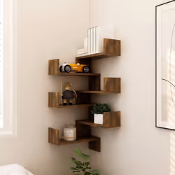 VidaXL 815205 shelve Wood Oak, Brown - Additional view 8