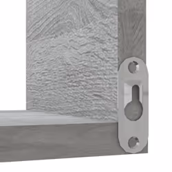 VidaXL 815206 shelve Wood Grey - Additional view 5