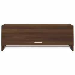 vidaXL Wardrobe Engineered Wood Cabinet Hanger Clothes Organiser Multi Colours - brown oak - Additional view 4