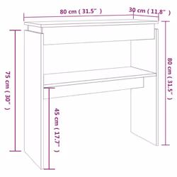 VidaXL 815217 coffee/side/end table - Additional view 6