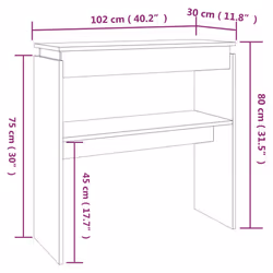 VidaXL 815219 coffee/side/end table - Additional view 6