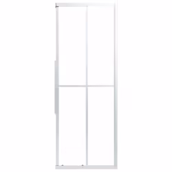 vidaXL Shower Cabint ESG Shower Screen Transparent/Frosted Multi Colours/Sizes - 90 x 70 x 180 cm - Additional view 5