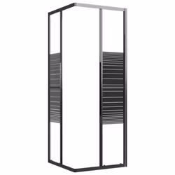 vidaXL Shower Cabin ESG Bathroom Shower Enclosure Multi Sizes Multi Models - 80 x 80 x 180 cm - Additional view 5