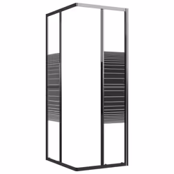 vidaXL Shower Cabin ESG Bathroom Shower Enclosure Multi Sizes Multi Models - 90 x 70 x 180 cm - Additional view 5