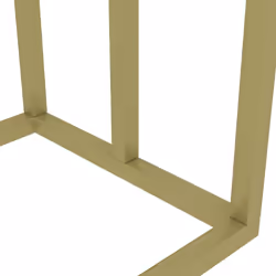 vidaXL Freestanding Towel Rack Iron Towel Holder Multi Colours 78.5/79 cm - gold, 48 x 24 x 79 cm - Additional view 5