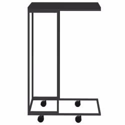 vidaXL Side Table Hallway Tea Coffee Sofa Table Couch Table Engineered Wood - black, 40 x 30 x 63.5 cm - Additional view 2