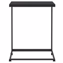 vidaXL Side Table Hallway Tea Coffee Sofa Table Couch Table Engineered Wood - black, 55 x 35 x 70 cm - Additional view 2