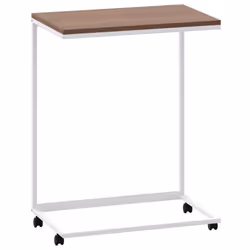 vidaXL Side Table Hallway Tea Coffee Sofa Table Couch Table Engineered Wood - white, 55 x 35 x 70 cm - Additional view 2