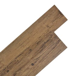 vidaXL Self-adhesive PVC Flooring Planks Underlay Wood Laminate Floor Tiles - brown, 2.51 mÃÂ²