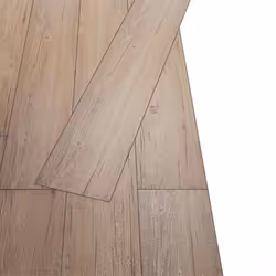 vidaXL Self-adhesive PVC Flooring Planks Underlay Wood Laminate Floor Tiles - matte brown, 2.51 mÃÂ²