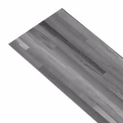 vidaXL Self-adhesive PVC Flooring Planks Underlay Wood Laminate Floor Tiles - striped grey, 2.51 mÃÂ²